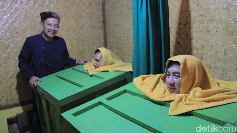 Foto: Leuhang, sauna tradisional khas Sunda (Wisma/detikTravel) Foto: Leuhang, sauna tradisional khas Sunda (Wisma/detikTravel)