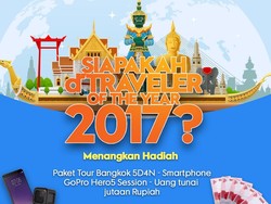 Yuhuuu! Ramai Peminat, Hadiah dTraveler of The Year Ditambah