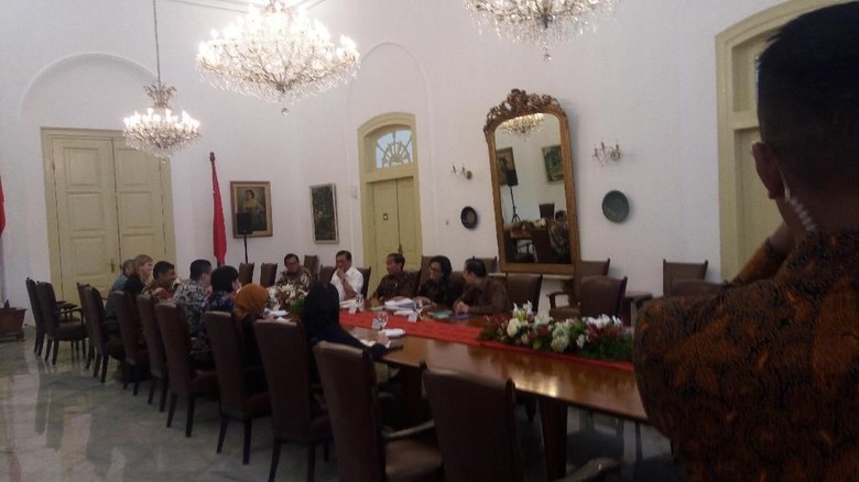 Jokowi Ditemui Perwakilan Bank Dunia di Istana Bogor