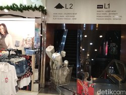 3 Desember, Matahari di Mal Taman Anggrek Tutup 100%
