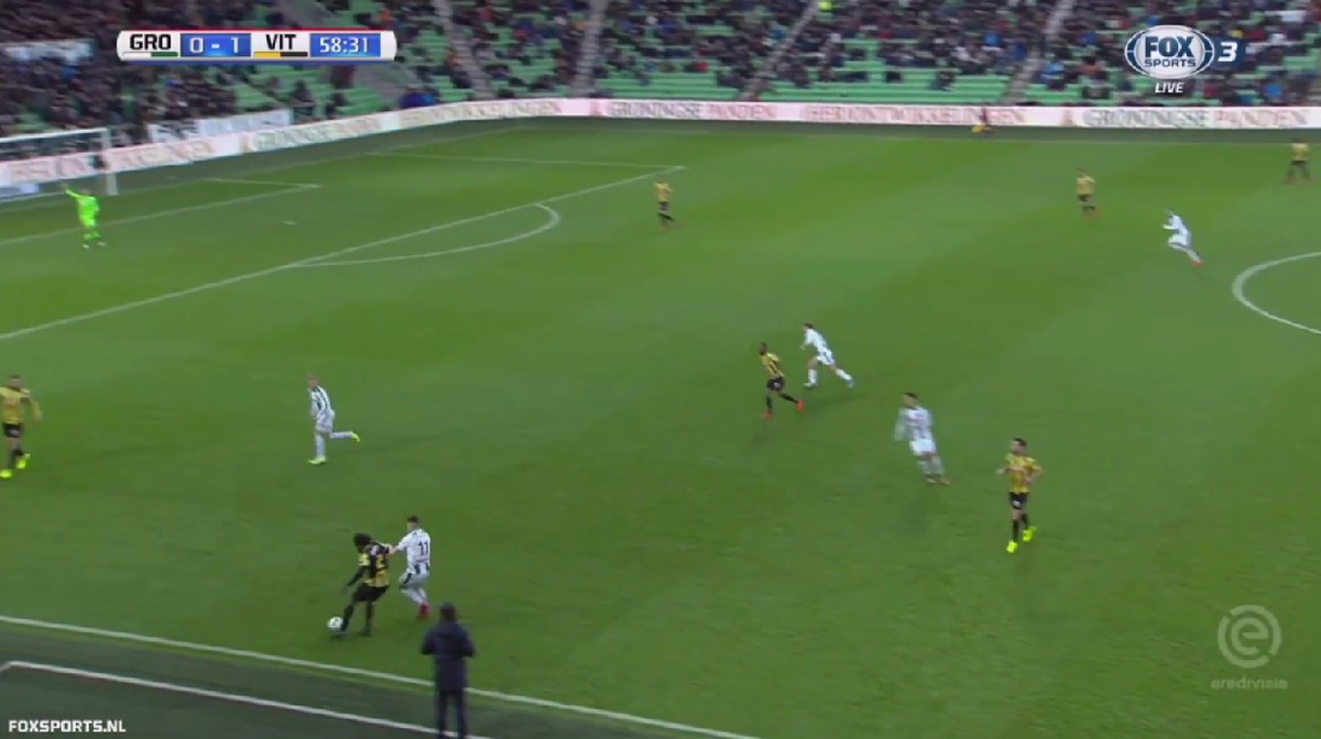 Proses gol bunuh diri Fankaty Dabo (Foto: Screenshot Youtube)
