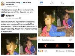 Bocah Berdarah yang Viral di Sukabumi Diserahkan Pada Keluarganya