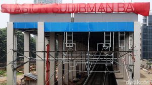Foto: Pembangunan Stasiun Sudirman Baru Sudah 94%
