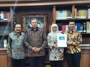 Momen Politik Khofifah: Disentil Wapres JK, All Out Didukung SBY