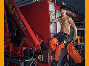 Foto: Pemadam Kebakaran Taiwan yang Bikin Cewek Deg-degan