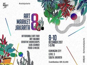Puluhan Seniman Ramaikan Affordable Art Fair di Art Market Jakarta Puluhan Seniman Ramaikan Affordable Art Fair di Art Market Jakarta