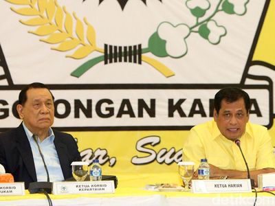 Nurdin Halid Pimpin Pleno Pasca Novanto Ditahan KPK