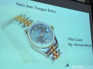 KPK Juga Lelang Jam Tangan Mewah, Ada Cartier hingga Rolex
