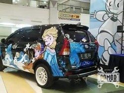 Toyota Avanza Frozen Show Off