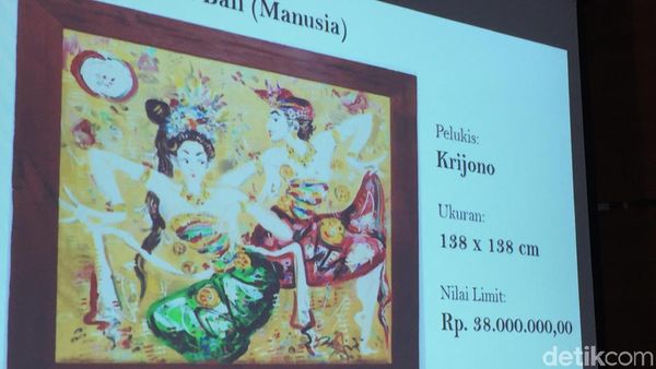 Deretan Lukisan yang Dilelang KPK, Ada yang Berminat?