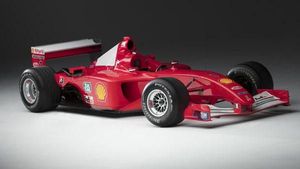 Dilelang, Ferrari Schumacher Ini Laku Rp 101 Miliar