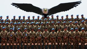 Wakil Komandan PMPP TNI Kunjungi Pasukan Garuda di Pedalaman Afrika