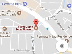 Tiang Listrik Setya Novanto Terlacak di Google Maps