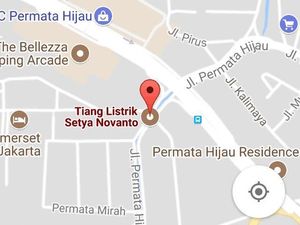 Tiang Listrik Setya Novanto Terlacak di Google Maps Tiang Listrik Setya Novanto Terlacak di Google Maps