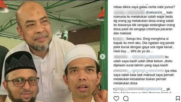 Instagram Ustad Somad Terus Diserang usai Komentari Rina Nose