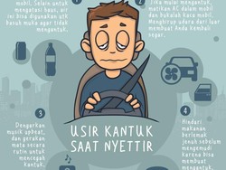 4 Tips Mengusir Kantuk saat Nyetir