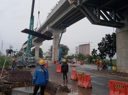 Kemenhub Optimis LRT Sumsel Siap Beroperasi Saat Asian Games 2018