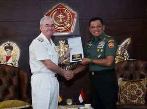 Panglima TNI Terima Kunjungan Kehormatan Kasal Spanyol