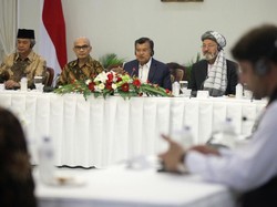 JK Pimpin Mediasi Perdamaian Afghanistan di Istana Wapres