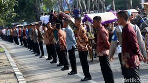 Paspampres Amankan Simulasi Kirab Kahiyang-Bobby