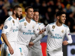 Pesta Setengah Lusin Gol, Madrid Lolos