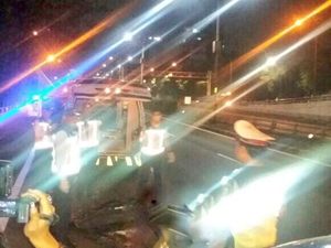 Diduga Penyeberang Jalan, Jenazah di Tol Tomang Dibawa ke RSCM