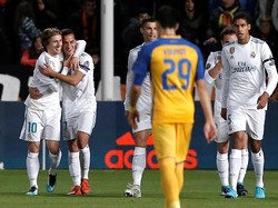 Mengamuk di Babak Pertama, Madrid Sementara Ungguli APOEL 4-0