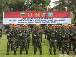 6.350 Personel Gabungan Amankan Kunjungan Jokowi di Medan