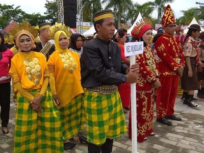 Peserta Kirab Nusantara Disambut Antusias Warga Kolaka