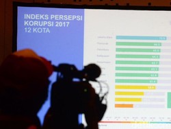 Ini Indeks Persepsi Korupsi 2017, Jakut Raih Predikat Terbersih