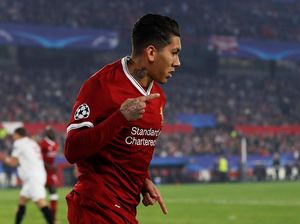 Gol-gol Firmino vs Sevilla: Di Detik ke-85 lalu Gaya Tengok Belakang