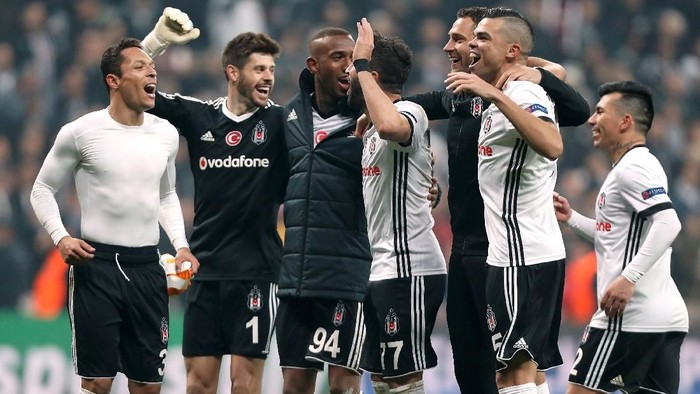 Besiktas Lolos Usai Imbang dengan Porto