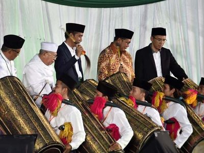 Presiden Jokowi Hadiri Munas Alim Ulama NU di Mataram