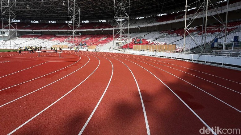 Test Event Asian Games Sepakbola di SUGBK Test Event Asian Games Sepakbola di SUGBK