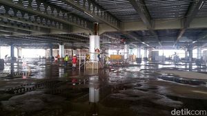 Ini Proses Pengerjaan Bandara Mengapung di Semarang