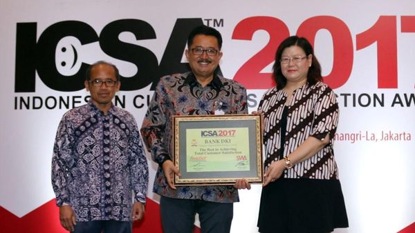 Bank DKI Raih Penghargaan Bergengsi
