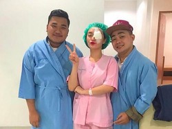 Operasi Bejolan Lemak Mata, Zaskia Gotik Merasa Sudah Sehat