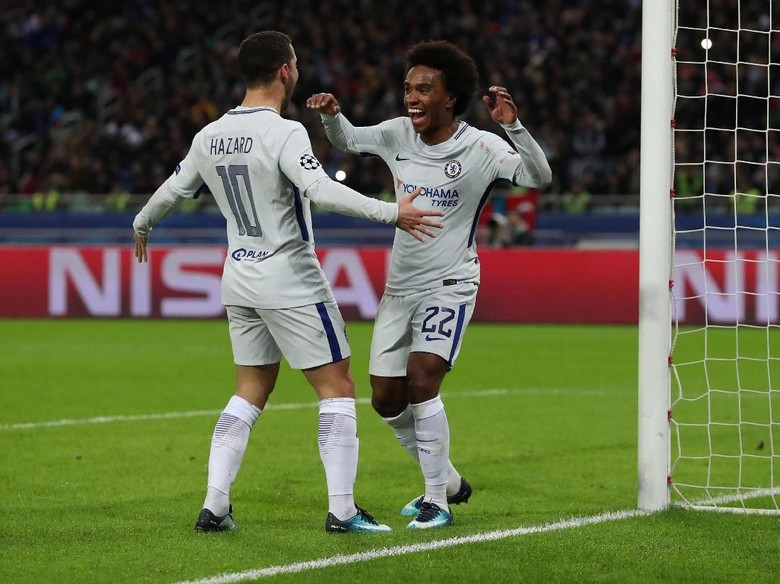 Hajar 10 Pemain Qarabag 4-0, Chelsea Lolos ke Babak 16 Besar Hajar 10 Pemain Qarabag 4-0, Chelsea Lolos ke Babak 16 Besar
