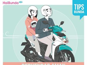Tips Aman dan Nyaman Saat Naik Motor Bersama Anak