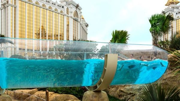 Foto: Pantai Buatan di Hotel yang Keren Banget