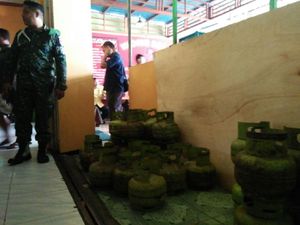 80 Tabung Elpiji Ukuran 3 Kg Disita dari Rumah Makan di Gorontalo
