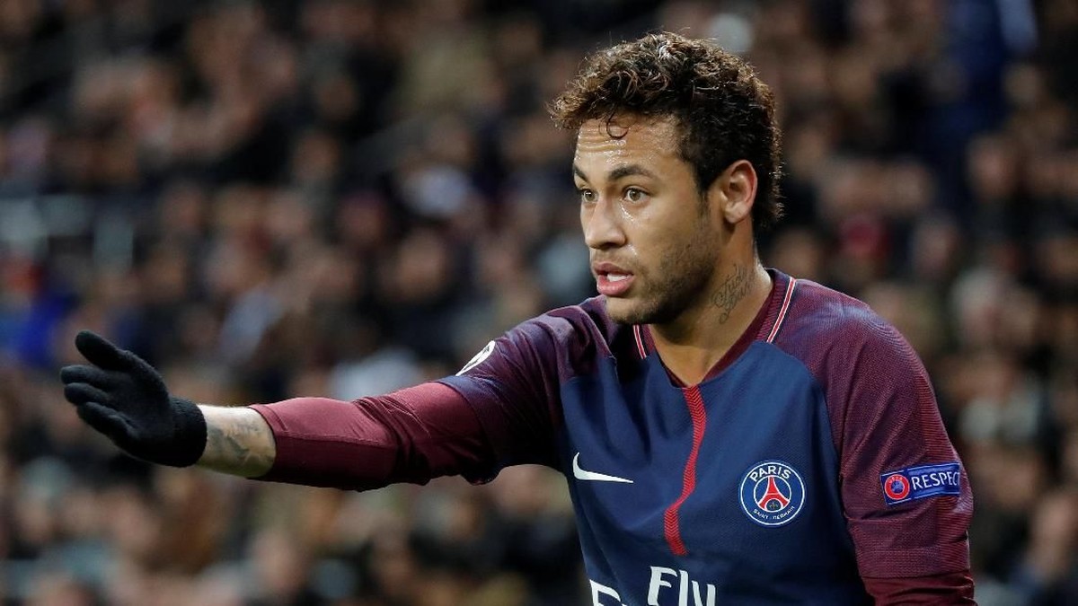 Neymar jadi pesepakbola Brasil terbaik di Eropa tahun 2017 (Charles Platiau/Reuters)
