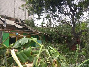 754 Rumah di Sidoarjo Diterjang Puting Beliung, Ini Bantuan Pemkab