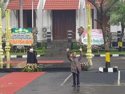 Berkat Orang Ini, Peresmian di Polrestabes Surabaya Berjalan Lancar