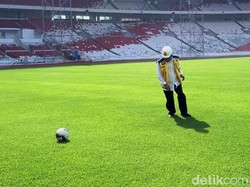 Perkara Rumput Bisa Ganjal Indonesia vs Islandia di GBK