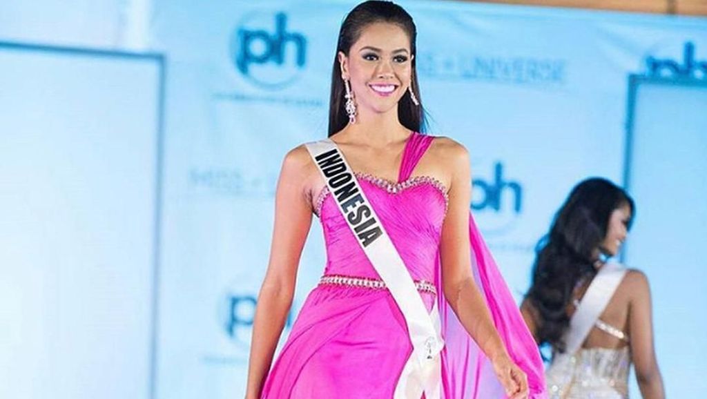 Foto: Gaya Mempesona Bunga Jelitha di Penjurian Miss Universe 2017 Foto: Gaya Mempesona Bunga Jelitha di Penjurian Miss Universe 2017