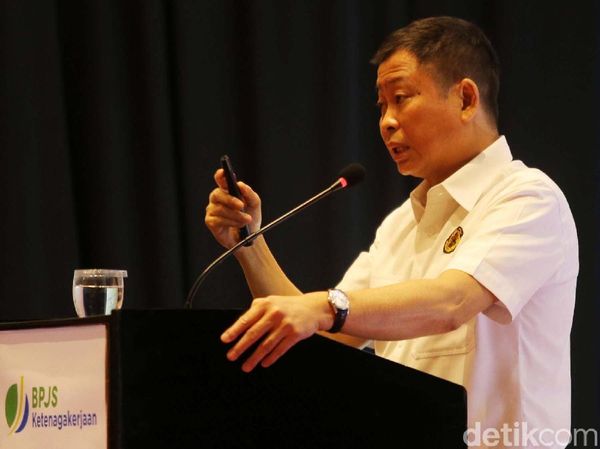 Ignasius Jonan Berikan Kuliah di Seminar BPJS TK