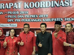 PDIP Tiga Kali Pertahankan Emil dari Rayuan Kubu Khofifah