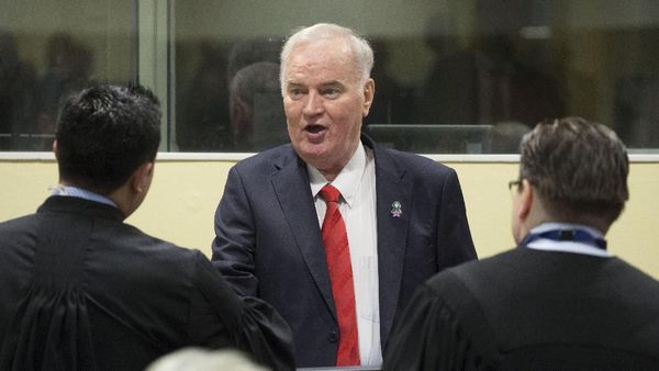 Bantai 7 Ribu Muslim Bosnia, Ratko Mladic Dihukum Seumur Hidup