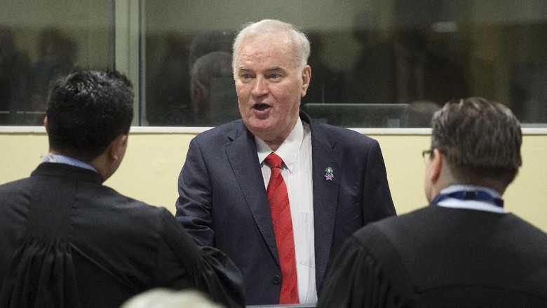 Didakwa PBB Sejak 1995, Mladic Sempat Buron dan Ditangkap 2011